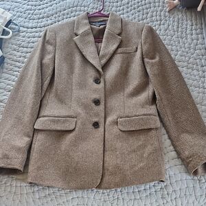 Brooks Brothers Tweed Herringbone Blazer Size 6
